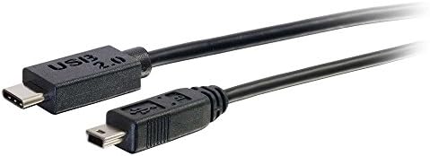 C2G USB |0 Type C vers Mini B Noir 3 m Compatible Avec Tous Les Devices Populaires